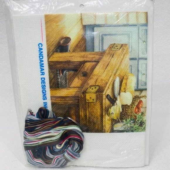 Rare Embellished Cross Stitch Kit Candamar Designs - Homemade Soup -  New - Picture 6 of 7